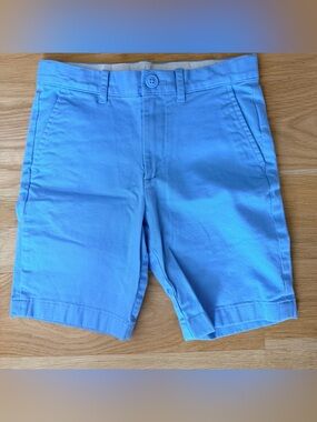 Crewcuts Boys Light Blue Cotton Shorts Sz 8 EC